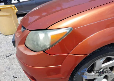 2004 Pontiac Vibe из США, поврежденный, VIN 5Y2SL62854Z461055